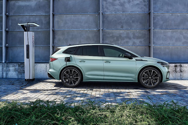 Skoda ENYAQ revealed charging