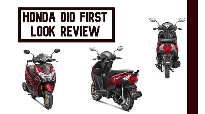Honda Dio First Look Review - Best Looking Scooter?
