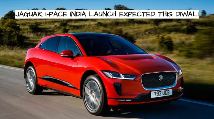 Jaguar I-Pace All-Electric SUV India Launch Near Diwali - Listed on the Website
