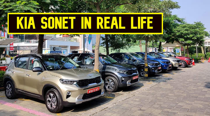 Kia Sonet - This Is How The Car Looks In Real Life