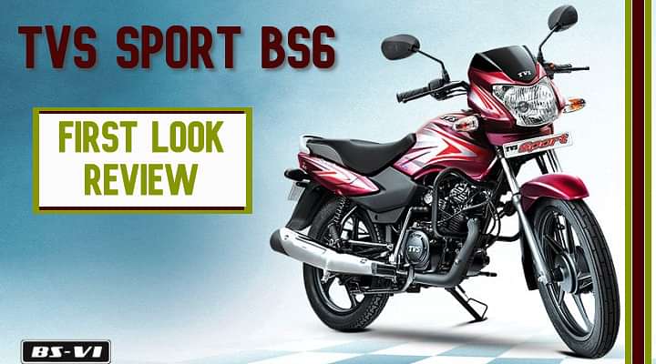 TVS Sport BS6 First Look Review - Most VFM Commuter Bike?
