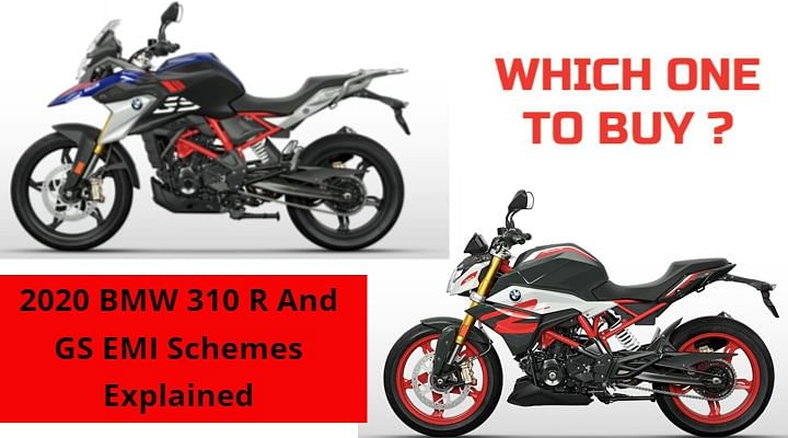 Bmw 310 R And Gs Emi Schemes Explained Starts From Rs 4500