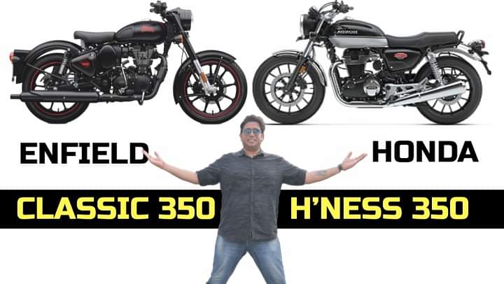 2020 Honda H'Ness CB 350 vs Royal Enfield Classic 350 BS6 - Which is the Best 350cc Retro Bike?