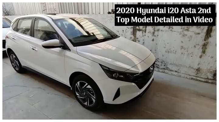 2020 Hyundai i20 Asta 1.2-litre Petrol Second Top Model Detailed in Video - Details