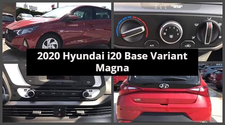 2020 Hyundai i20 Base Variant Magna Gets Manual AC, Wheel Caps