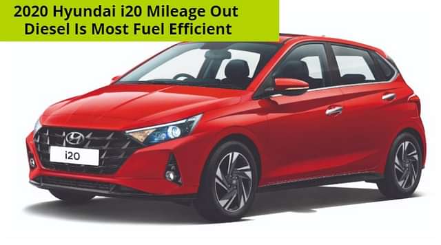 2020 Hyundai i20 Mileage Revealed - Diesel Manual The Highest