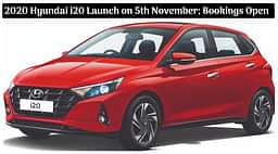 2020 Hyundai i20 Launch on 5th November; Bookings Open - All Details