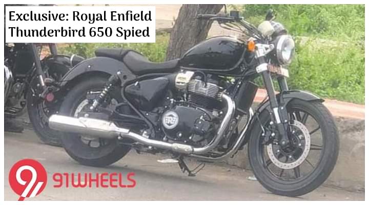 Exclusive: Royal Enfield Thunderbird 650 Spied On Test in India - Launch Soon?