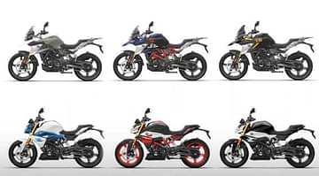 2020 BMW G310 GS BS6 Colours