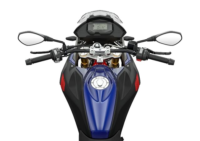 BMW G310 GS top view