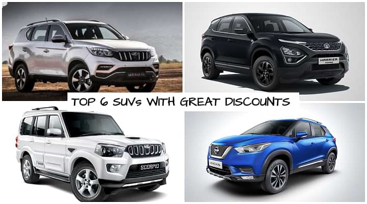 Top 6 SUVs with Highest Discounts for October 2020 - Upto 3 Lakh off on Alturas G4