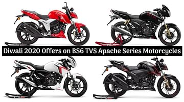 Diwali Offers On New Bs6 Compliant Tvs Apache Series Motorcycles Details