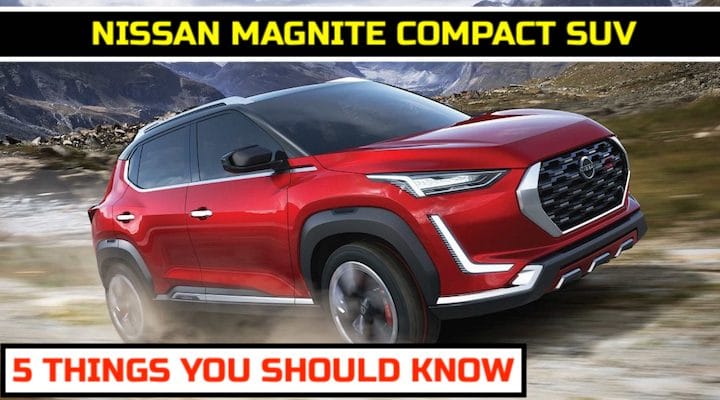 Nissan Magnite Compact SUV: 5 things we know