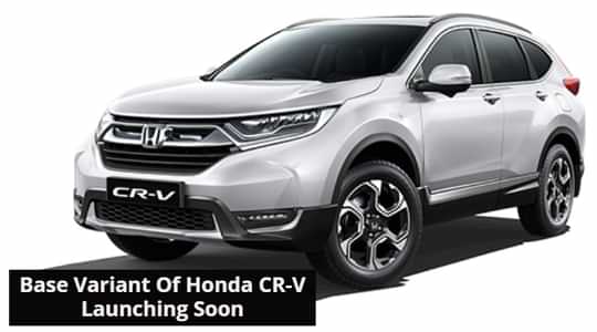 Honda Might Bring In A Cheaper CR-V Priced At Rs 22 Lakh