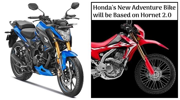 Honda's New Adventure Bike For India Will Be Based On The Hornet 2.0 - All Details