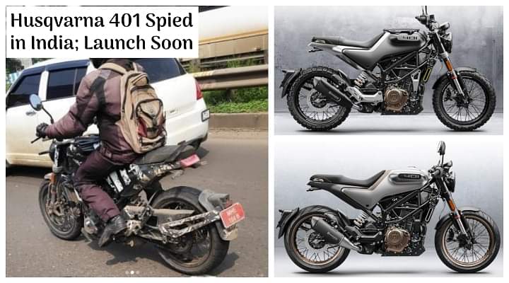 Husqvarna Svartpilen 401 Spied on Test in India - Launch Soon