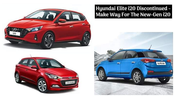 Hyundai Elite i20 Discontinued Ahead of the Launch of New i20 - Details