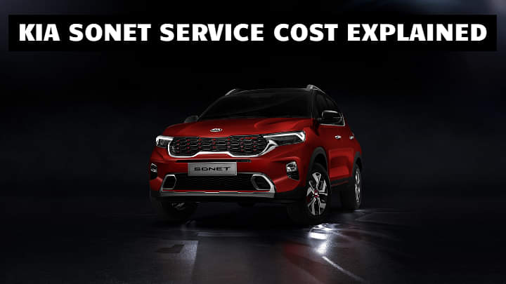 Kia Sonet Service Cost of All Engine Options Explained