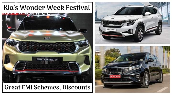 Kia's Wonder Week Festival; Great EMI Schemes and Discount Offers - All Details