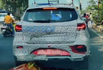 2021 MG ZS Facelift Spied