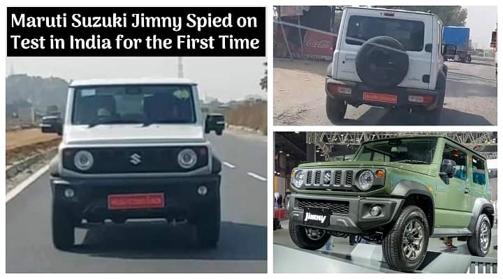 Maruti Suzuki Jimny Spied on Test in India for the First Time Ever - Launch Soon?