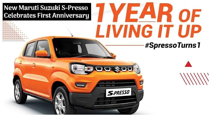 Maruti Suzuki S-Presso Celebrates its First Anniversary; Over 75,000 Happy Customers