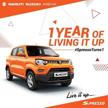 Maruti Suzuki S-Presso completes one year in India