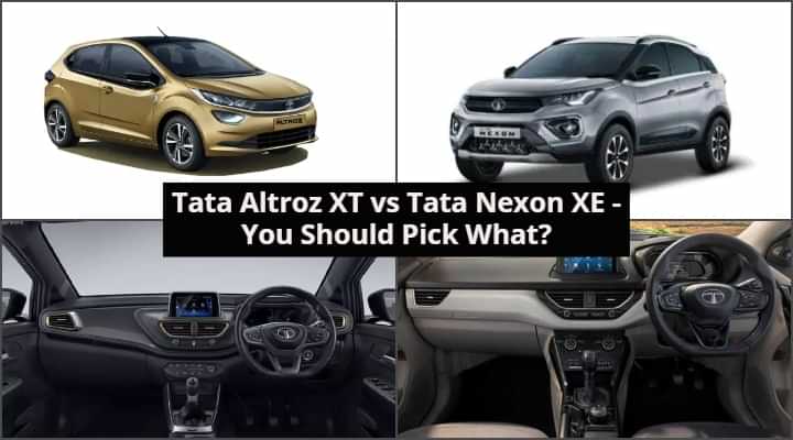 Tata Altroz XT vs Tata Nexon XE: Which One Should You Buy? Tata Altroz XT vs Tata Nexon XE: Which One Should You Buy?