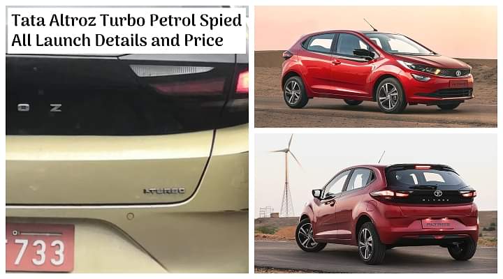 Tata Altroz Turbo Petrol Spied with iTurbo Badge and without Camouflage - Launch Details and Price