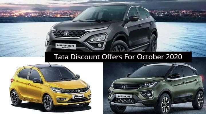 Tata Motors Offering Up To Rs 80,000 Discount For October 2020