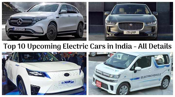 Top 10 Upcoming Electric Cars in India - Mahindra eXUV300 To Jaguar I-PACE!