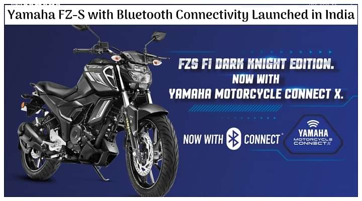 Yamaha FZ-S BS6 with Bluetooth Connectivity Launched in India at Rs 1.07 Lakhs - All Details