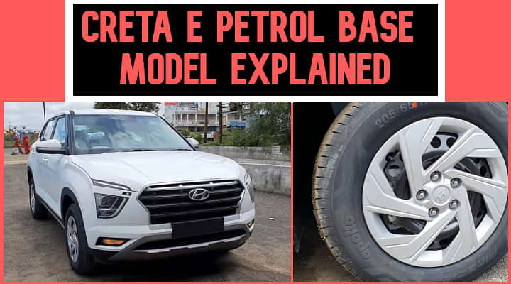 Hyundai Creta E Petrol Base Model Launched - Check All The Details Here!