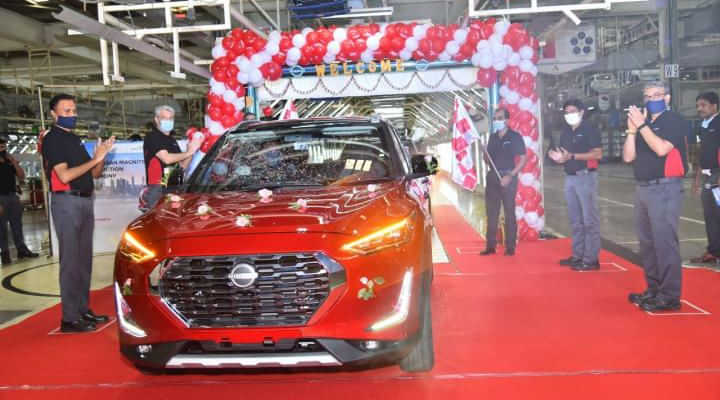 Nissan Magnite Production Starts - Rolls Off the Production Line Nissan Magnite Production Starts - Rolls Off the Production Line