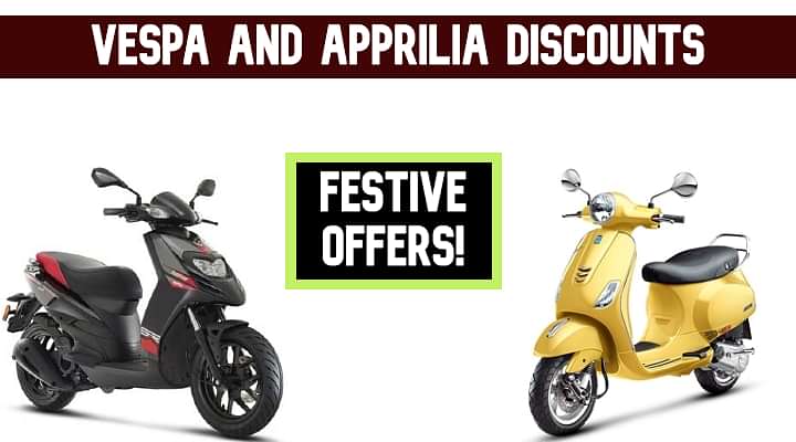 Vespa And Aprilia Discount Offers - Special Festive Season Benefits Up To Rs 10,000/-