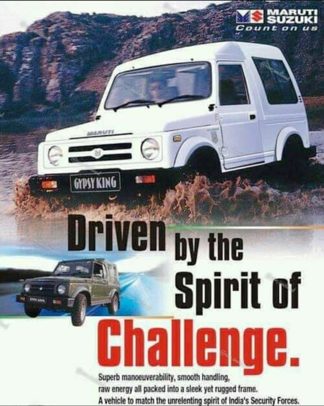 Maruti Gypsy King Brochure