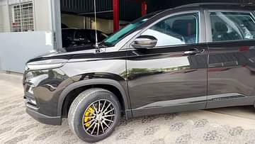 mg hector modified alloy wheels