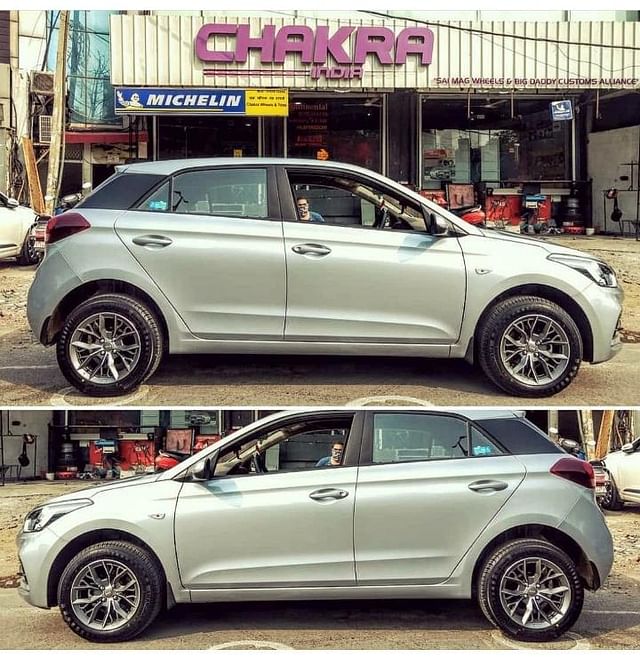 Modified Hyundai i20 Alloy Wheels