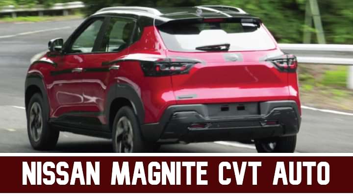 Nissan Magnite CVT Automatic Spied - Cheapest CSUV With A CVT Gearbox?
