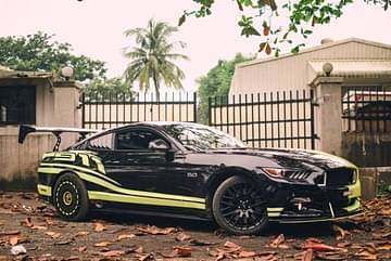 modified Ford Mustang