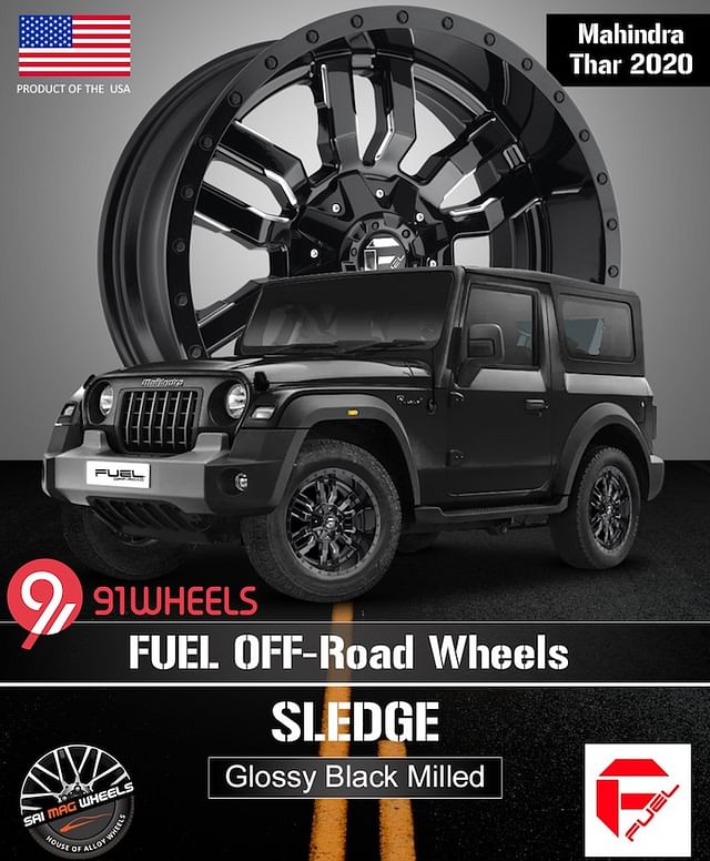 New Mahindra Thar Alloy Wheels