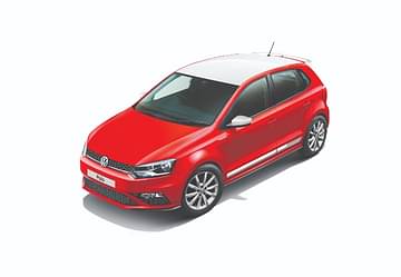 Volkswagen Polo and Vento Red And White Edition Image