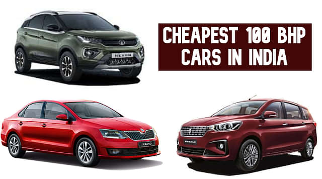 Cheapest 100 bhp Cars In India - Check Top 5 Cars Here!
