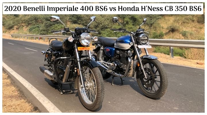 New 2020 Honda H'Ness CB 350 vs Benelli Imperiale 400 BS6 - Which One Should Be Your Pick? New 2020 Honda H'Ness CB 350 vs Benelli Imperiale 400 BS6 - Which One Should Be Your Pick?