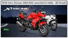 2020 Hero Xtreme 200S BS6 Launched in India; Priced at Rs 1.15 Lakhs - All Details 2020 Hero Xtreme 200S BS6 Launched in India; Priced at Rs 1.15 Lakhs - All Details