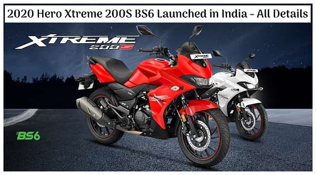 2020 Hero Xtreme 200S BS6 Launched in India; Priced at Rs 1.15 Lakhs - All Details