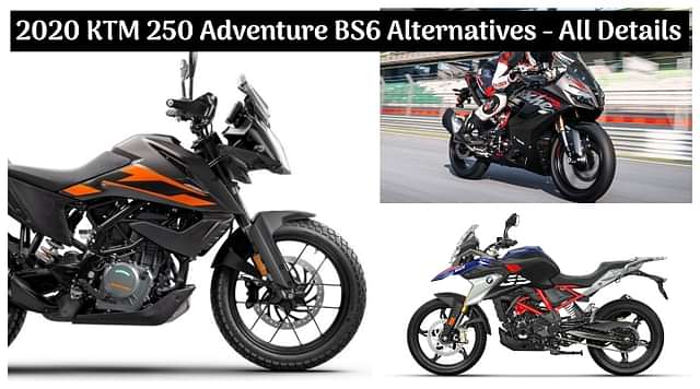 2020 KTM 250 Adventure BS6 Alternatives - BMW G310 GS To TVS Apache RR 310!