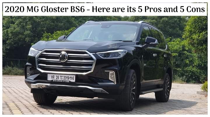 2020 MG Gloster BS6 Full-size SUV Positives and Negatives; 5 Pros and 5 Cons - Details