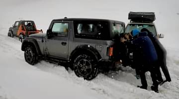 2020 Mahindra Thar Snow Image