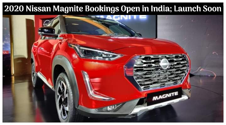 2020 Nissan Magnite BS6 Bookings Open in India; Launch on November 26?